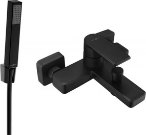 Mexen Mino R77 batteria da vasca con set doccia, nero - 7243R77-70