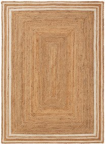 Tappeto in iuta tessuto a mano Jutta