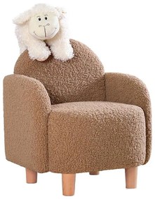 Poltroncina per bambini DORY, marrone