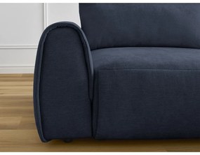 Divano angolare in blu scuro Aden – Bobochic Paris