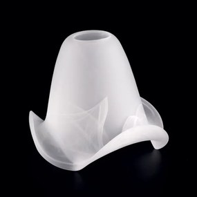 Vetro di ricambio per lampadario e lampada SISI E14 pr. 13 cm bianco