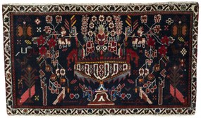 Shiraz Tappeto 50x90 (Iran) Annodato A Mano