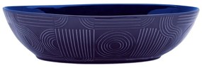 Ciotola da portata in ceramica blu scuro Arc - Maxwell &amp; Williams