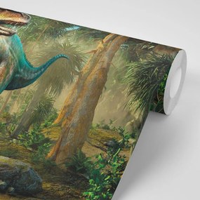 Carta da parati – Territorio dei dinosauri