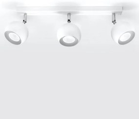 Sollux SL.0439 - Faretto da binario OCULARE 3xGU10/10W/230V