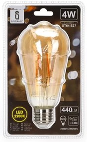 Lampadina LED ST64 E27/4W/230V 2200K - Aigostar