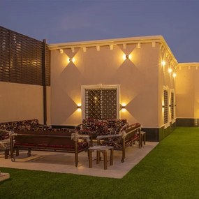 Applique LED da esterno LED/11W/230V 3000K IP65 marrone