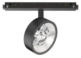 Proiettore Regolabile Dali Ego Alluminio Nero 1 Luce 9W 3000K Luce Calda