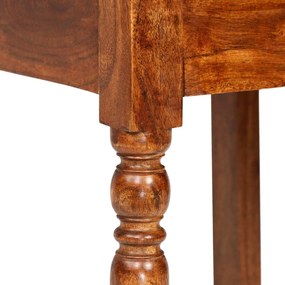 Sedie da pranzo classiche 2 pz in legno massello finitura miele