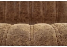 Sgabello 109x46 cm nero/marrone