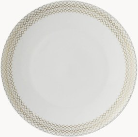 Set di 6 piatti piani in Bone China Jade