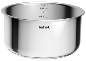 Tefal - Set di pentole da 15 pezzi INGENIO COOK in acciaio inox