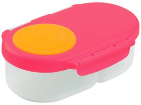 Box porta merenda piccolo – rosa/arancione