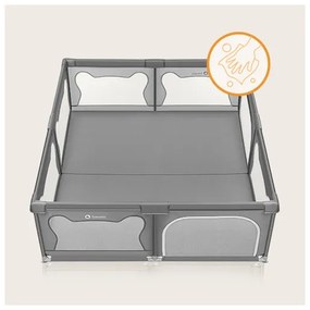 Lionelo - Box giochi WILLOW XL grigio