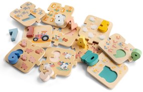 Puzzle - Impariamo i numeri - Fattoria
