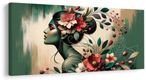 Quadro su tela – Musa dei fiori