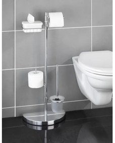 WENKO 196022500 - Centro da toilette SPACE MARVEL 34x84,5 cm argento/satinato
