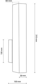 Applique a LED TEO LED/3W/230V 3000K pino