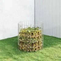 Compostiera da Giardino 50x50 cm in Acciaio Zincato cod mxl 54400