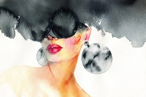 Carta da parati autoadesiva – Icona femminile
