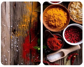 Set di 2 cappe da cucina in vetro con, 52 x 30 cm Spice - Wenko