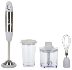 Set frullatore con accessori bianco 400 W design Luca Trazzi