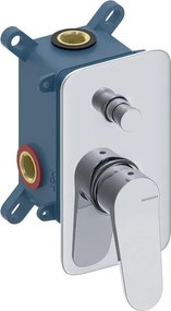 Rubinetto per incasso doccia monocomando Air cromo lucido