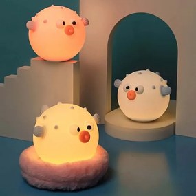 Lampada a LED RGBW dimmerabile per bambini HELA LED/1W/5V USB 1200 mAh rosa