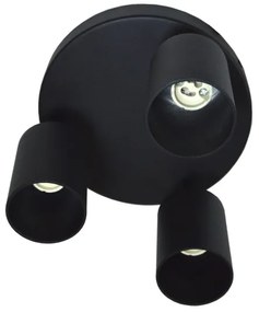 Luce Spot FARGO 3xGU10/30W/230V nero