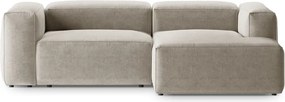 Divano angolare beige (con penisola a destra/con chaise lounge) Bergamo – Cosmopolitan Design