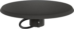 Lampione LED Circolare Nero 30W 50W 70W IP65 CCT Bianco Variabile Colore Bianco Variabile CCT