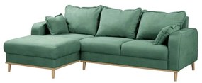 Divano angolare turchese (angolo sinistro) Beata - Ropez