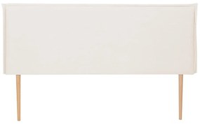 Testata imbottita beige 160x100 cm Edmond - Really Nice Things