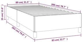 Giroletto Nero 80x200 cm in Velluto