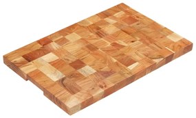 Tagliere 60x40x3,8 Cm İn Legno Massello Di Acacia /