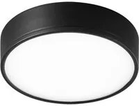 Plafoniera LED KLIO rotonda nera 36W 4000K (Luce naturale) 21 cm.