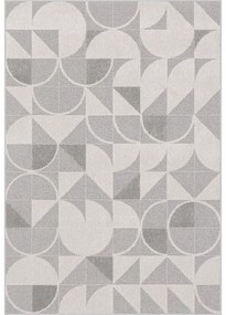 Tappeto grigio e crema 160x230 cm Lori - FD