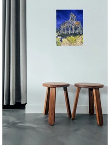 Dipinto - riproduzione 30x40 cm The Church at Auvers, Vincent van Gogh - Fedkolor