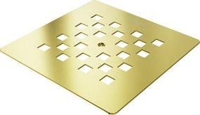 Mexen Stone+ copertura per piatto doccia, oro - 44910050