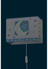 Dalber D-63238T - Applique per bambini MOONLIGHT 1xE27/60W/230V