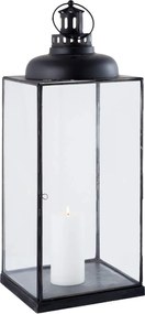 ARIANE - lanterna in vetro e acciaio