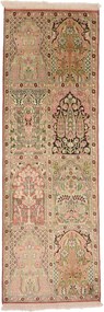 Cashmere Silk Tappeto 190x60 (Indian) Annodato A Mano