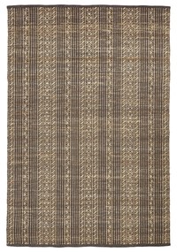 Kave Home - Tappeto Sinta in juta jacquard marrone 200 x 300 cm