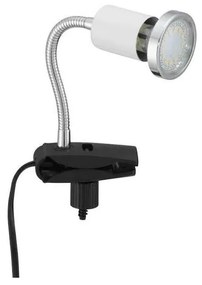 Briloner 2876-016P - Lampada con morsetto LED 1xGU10/3W/230V 3000K