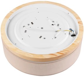 Brilagi - LED Plafoniera BELLADONNA 3xE27/15W/230V beige/pino