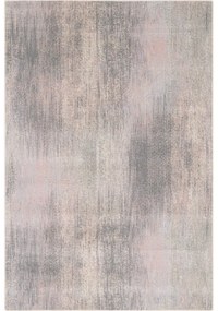 Tappeto in lana rosa-grigio 240x340 cm Calvi rose - Agnella
