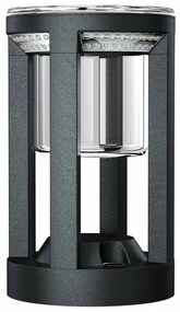 Lampada Portavaso da Tavolo Ricaricabile 2.2W, IP54 CCT - Nera Colore del corpo Nero