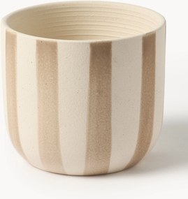 Portavaso dipinto a mano Ellen, alt. 12 cm