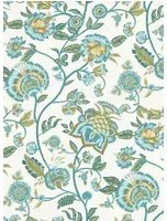 Clarke & Clarke Carta da parati Barmeri - Teal