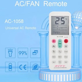Trade Shop - Telecomando Universale Sostitutivo Condizionatore D'aria Climatizzatore Q-yk1058